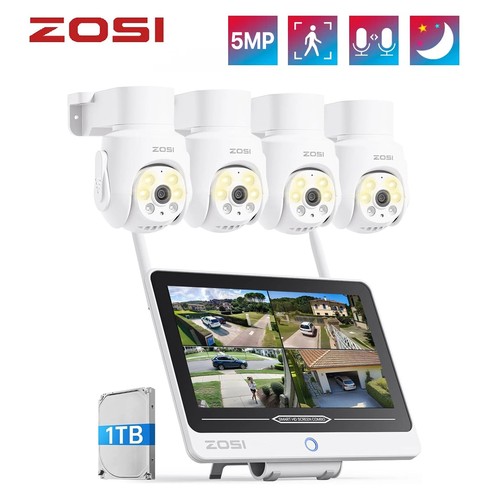 Zosi wifi 360 ptz - wifi, 5mp