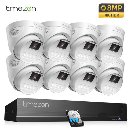 Tmezon 8mp poe - 4k,