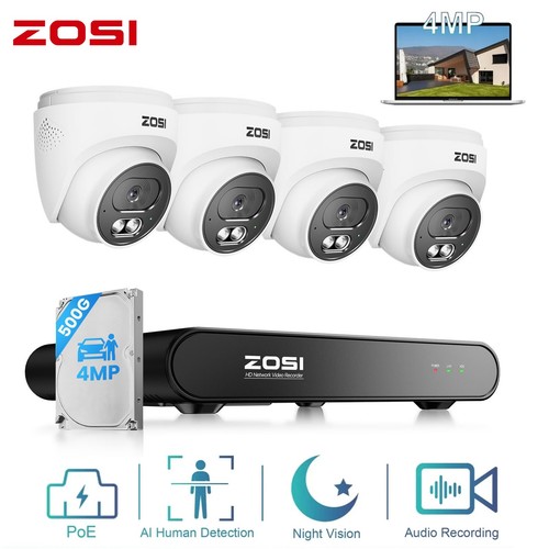 Zosi 4mp poe überwachung - 4mp,